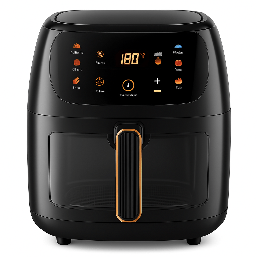 Premium Smart Touch Air Fryer (6L) – Oil - Free Healthy Cooking - Glowonlite - Glowonlite