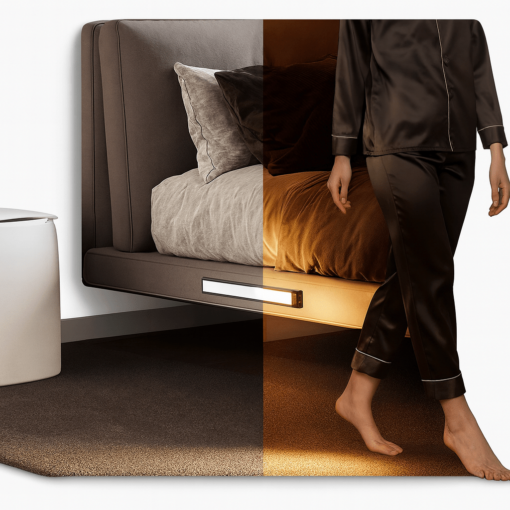 Rechargeable Motion Sensor LED– Magnetic Under - Cabinet Bar - Glowonlite - Glowonlite