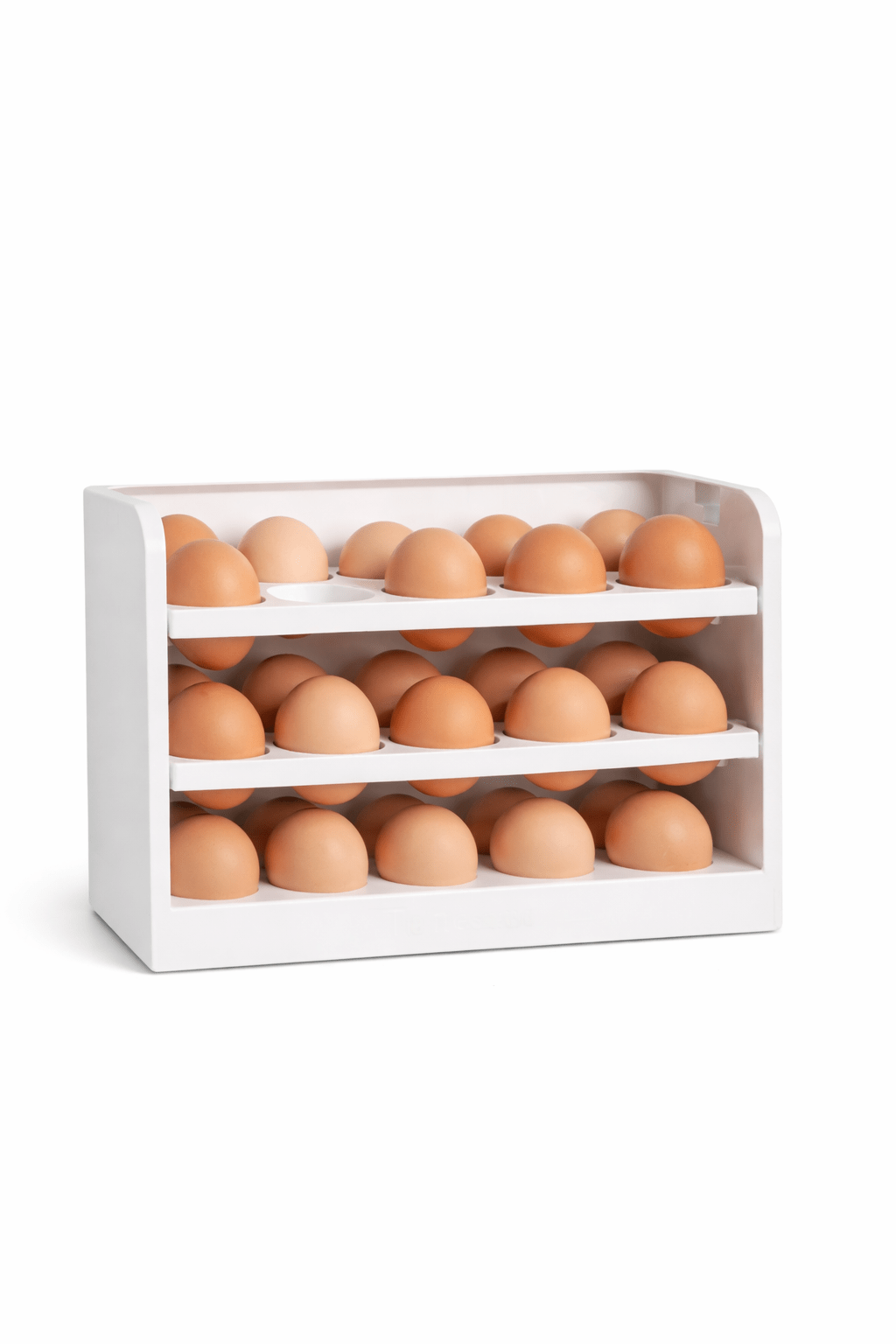 Rotating Refrigerator Egg Storage Organizer – Holds Up to 30 Eggs - Glowonlite - Glowonlite