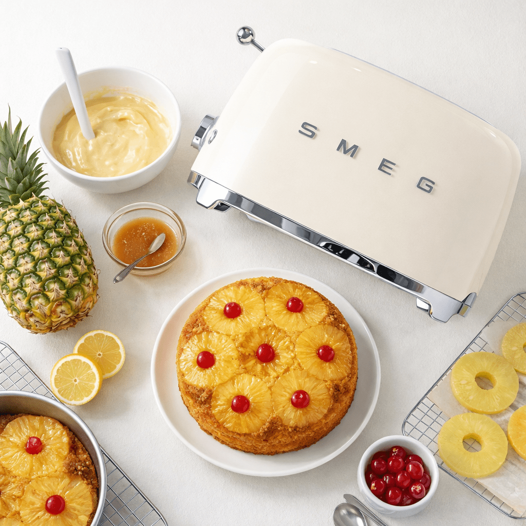 SMEG 2 - Slice Retro Toaster – Cream Finish | Iconic Design & Precision Toasting - Glowonlite - Glowonlite