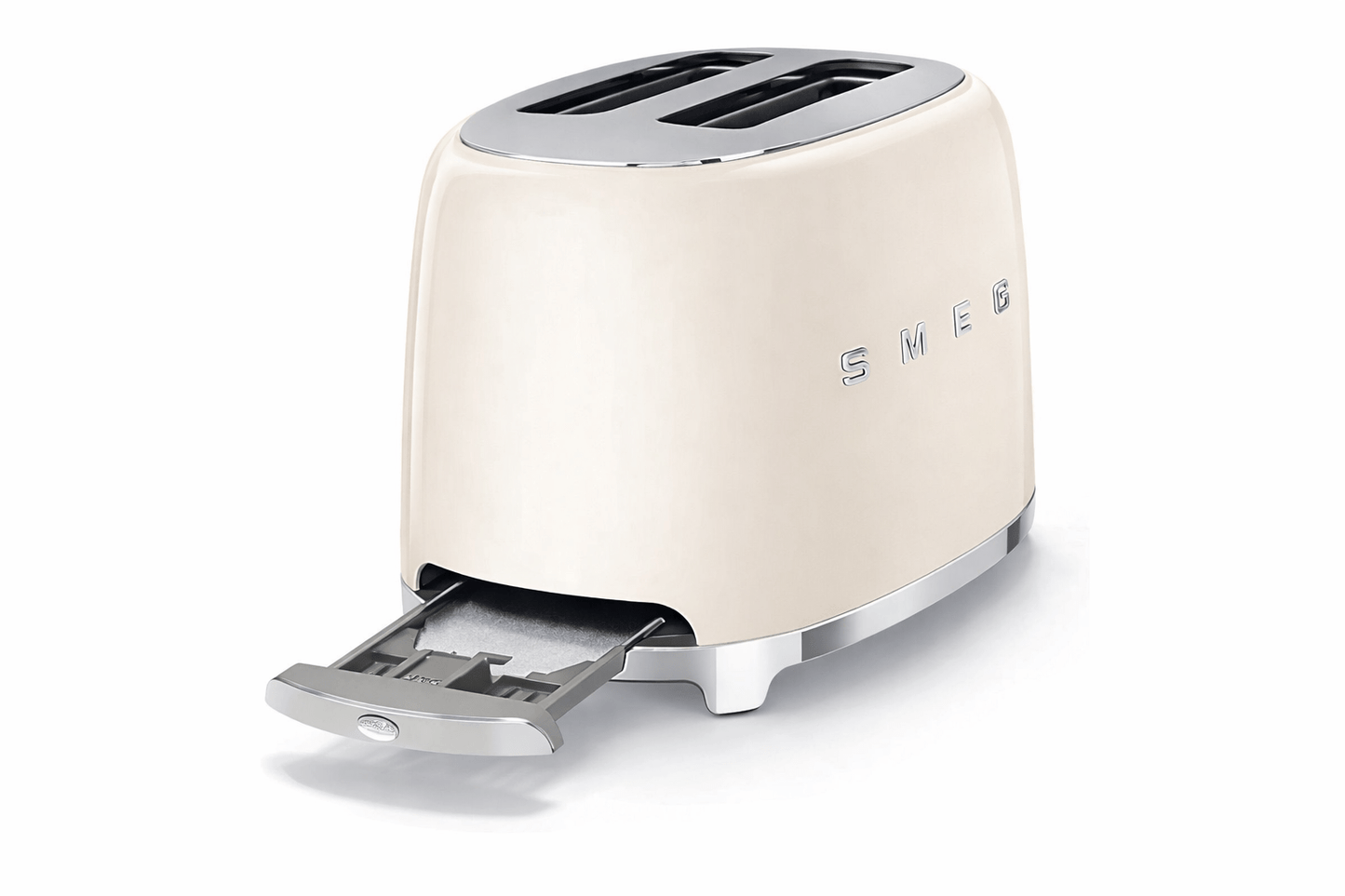SMEG 2 - Slice Retro Toaster – Cream Finish | Iconic Design & Precision Toasting - Glowonlite - Glowonlite