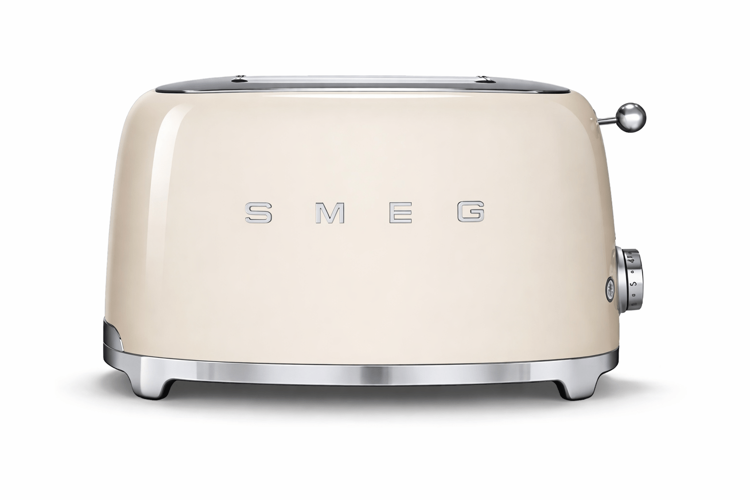 SMEG 2 - Slice Retro Toaster – Cream Finish | Iconic Design & Precision Toasting - Glowonlite - Glowonlite