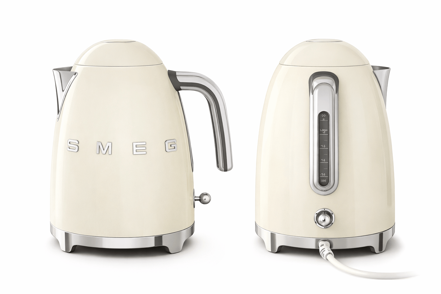 SMEG Retro Electric Kettle – 1.7L Stainless Steel, Fast Boil Design - Glowonlite - Glowonlite