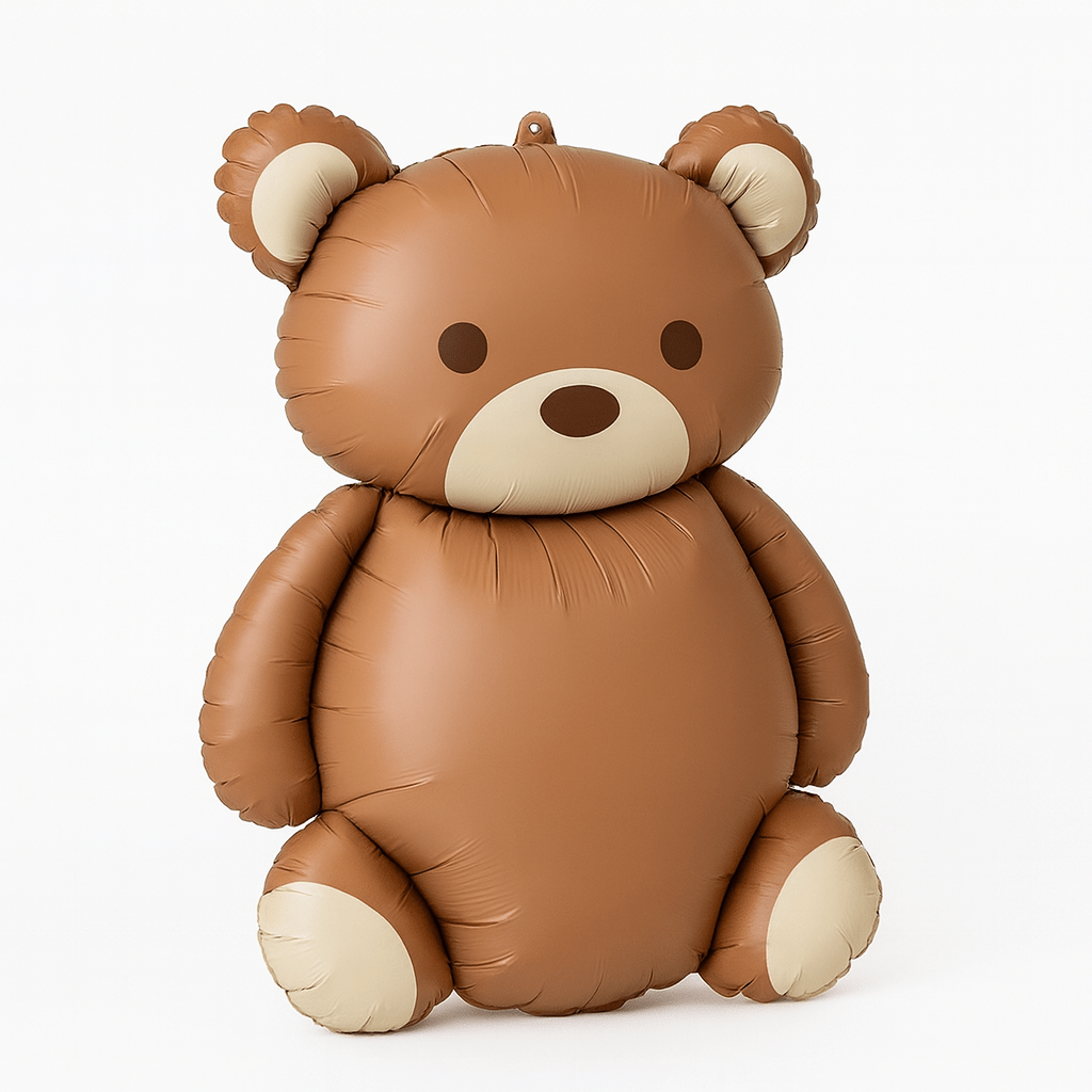 Teddy Dream Balloon Set – Premium Blue & Cream Celebration Decor - Glowonlite - Glowonlite