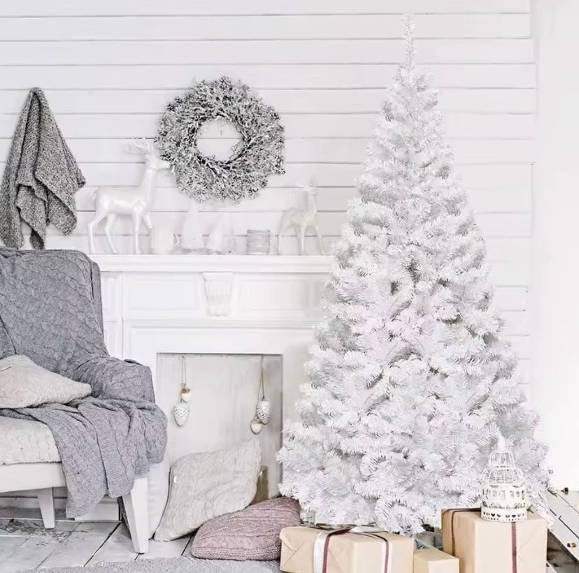 White Wonderland Christmas Tree – Premium Artificial Pine - Glowonlite - Glowonlite